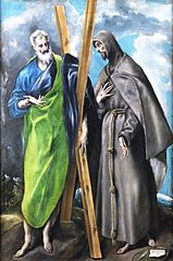 Saint Andrew and Francis of Assisi