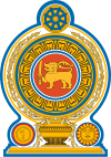 Blason de Republica Sozialista Democratica de Sri Lanka