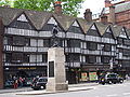 Staple Inn, Tudorstyl, Londen (1586)