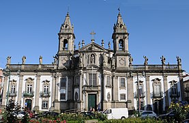 Iglesia de Santa Cruz del Hospital de São Marcos en Braga