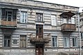 Мемориальная доска на доме, где жил Армен Тигранян в Тбилиси (ул. Амаглеба, 27)