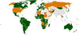 Carte de l'organisation