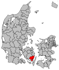 Svendborg – Localizzazione