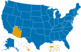 Map of Daylight Savings in the United States.svg