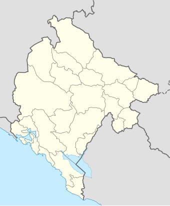 Mappa di localizzazione: Montenegro