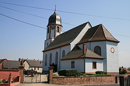 Sint-Magarethakerk in Niederlauterbach