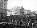 Prisonniers rouges à Tampere en avril 1918.