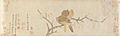 Qian Xuan: Tauben und Birnenblüte nach dem Regen 1266–1300