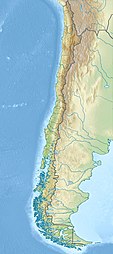 Map showing the location of Magallanes or Austral Basin