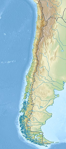 Ollagüe ubicada en Chile