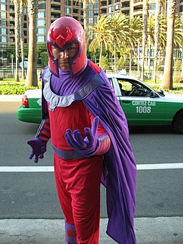 Cosplayer als Magneto, 2013.