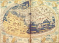 Peta lain Ptolemy digambar ulang pada tahun 1482 (Johannes de Armsshein).