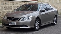 Toyota Aurion (GSV50R) AT-X sedan (Australia; facelift)