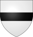 Coat of arms of the Montjardin family, vassals of the counts and dukes of Luxembourg.