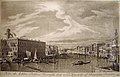 „Vaizdas nuo Rialto tilto“ (apie 1730, graviūra)