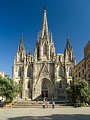 Fachada y Cimborrio de la Catedral de Barcelona, 1882-1913 (Barcelona)
