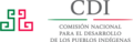 Logo de la CDI durante la administración de Enrique Peña Nieto (2012-2018)