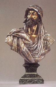 Testa d'arabo (1870), bronzo, New York, Museo Dahesh.