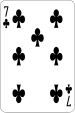 7 of clubs