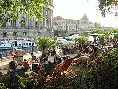 Beach at Museum Island