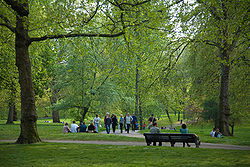 Green Park keväällä 2007.