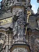 Estàtues dels sants Ciril i Metodi, missioners cristians entre els pobles eslaus.