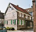 The house of birth of Wilhelm Conrad Roentgen in Remscheid-Lennep, Germany. Own foto