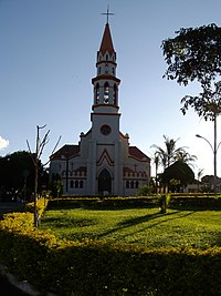 Igreja católica no distrito de Warta.