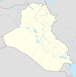 Wasit li ser nexşeya Iraq nîşan dide