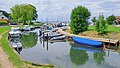 Mündung der Langballigau in die Flensburger Förde (Ostsee)