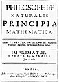 Principia Mathematica, Newton, 1687.