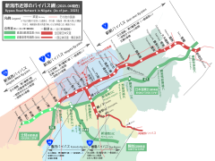 聖籠新発田インターチェンジの位置（新潟市近郊バイパス網内）