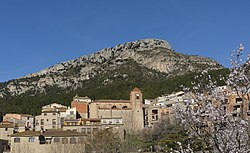 Skyline of Colldejou