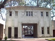 German Cemetery, main gates