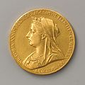 Medalla: Xubileu de Diamante de Vitoria (1897). Au.[19]