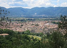 Rieti da Colle San Mauro - Centro storico, 2 (mid).JPG