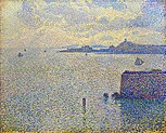 toegang tot de haven van Roscoff, Van Rysselberghe