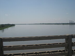 Die Río Magdalena naby Barranquilla.