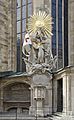Kapisztrán szószéke Bécsben a Szent István-székesegyház (Stephanskirche) díszítménye[33]