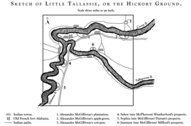 Sketch of Little Tallassie, or the Hickory Ground (traced).png