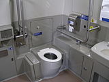 Interior toilet