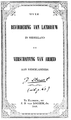 Titelblad "Over bevordering van Landbouw" door Jacobus Stuart (1803-1878)