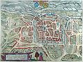 Stadtplan von Johannes Wolf: Weimar (1569)
