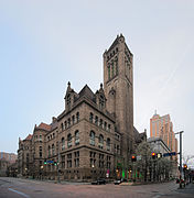 Palacio de Justicia del Condado de Allegheny (1883-1888), Pittsburgh, Pennsylvania, obra de de Henry Hobson Richardson