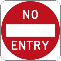 No Entry