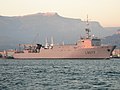 Le Bougainville, navire collecteur de renseignements de la Marine nationale entre 1999 et 2006.