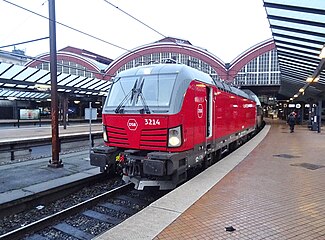 EB 3214 at Copenhagen Central Station.