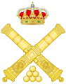 Emblem of the Artillery Forces (Ornamented)