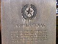 Monument commemorating the Farwell brothers for whom the town is named, founders of the XIT Ranch