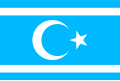 Знаме што го користеле Турците во Ирак